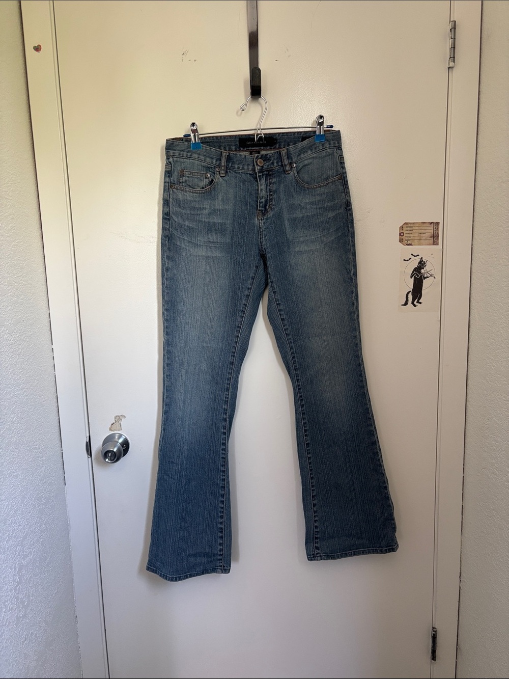 Calvin Klein blue jeans
